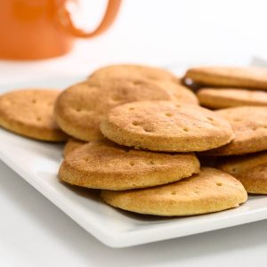high protein orange biscuits
