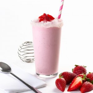 Strawberry diet shake